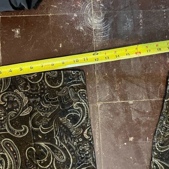 Vintage Paisley Print Pants - Picture 8 of 9